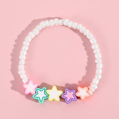 Kids Cute Fruit Smiling Face Soft Bracelet