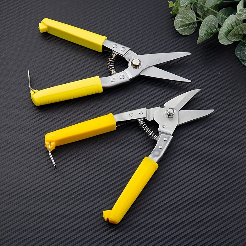 Straight Aviation Tin Snip Sheet Metal Cutter Scissors Heavy Duty Shear