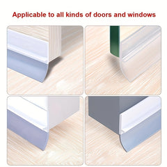 1m Transparent Windproof Sealing Strip Self-adhesive Window Dustproof