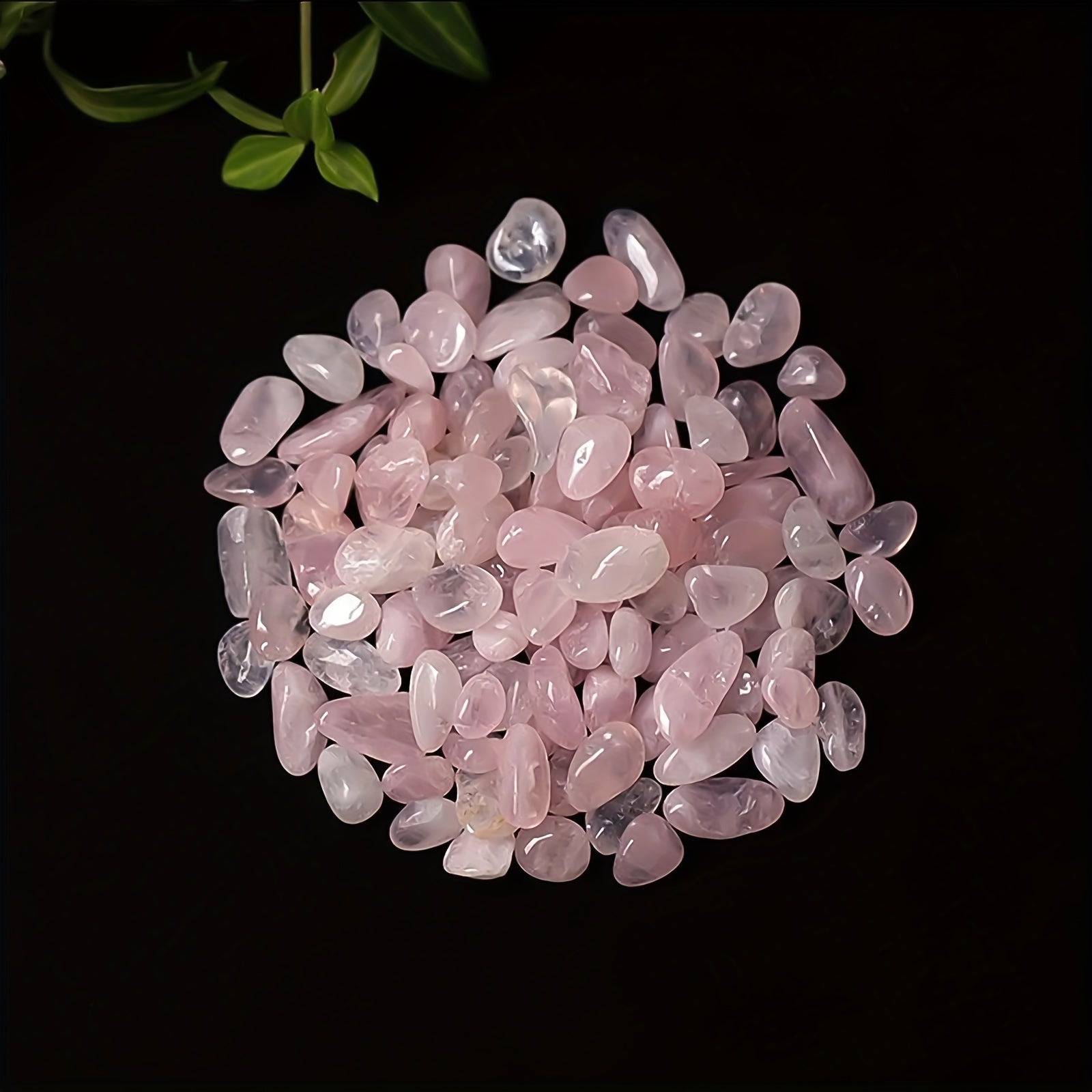 Rose Quartz Crystal Tumbled Stones for DIY Aromatherapy & Healing