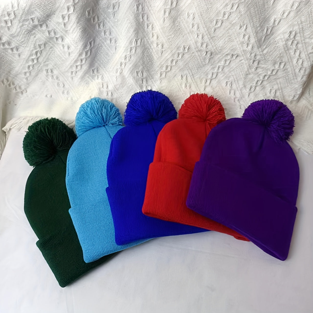 Men's Brimless Knitted Winter Hat for Outdoor Sports