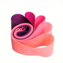 5pcs Elastic Resistance Bands for Squats & Yoga Pilates Workout