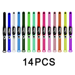 14 LED Digital Watches Candy Series Sports Wristbands