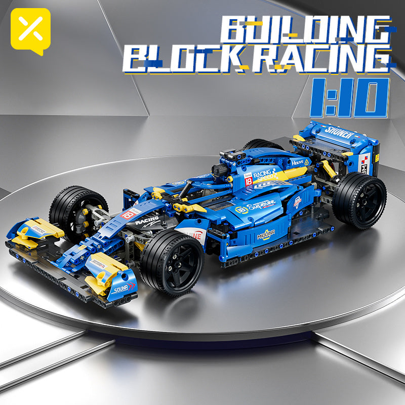 Briczplay1 F1 Building Block Car - Fun for Enthusiasts