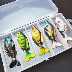 5pcs Topwater Fishing Lures Kit for Bass Fishing