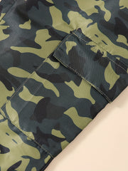 Boys Camo Jogger Pants for Spring Autumn Kids Clothes
