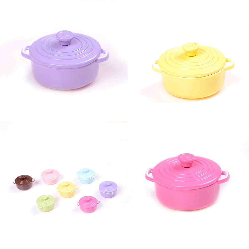 1/12 Dollhouse Kitchen Utensils Cooking Ware Mini Pot Boiler
