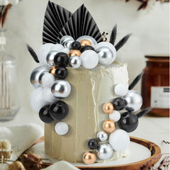 108pcs Cake Insert Topper Foam Cake Ball Baking Decoration