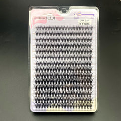 280Pcs 30D 9-16mm D Curl Cluster Lashes Individual Extension