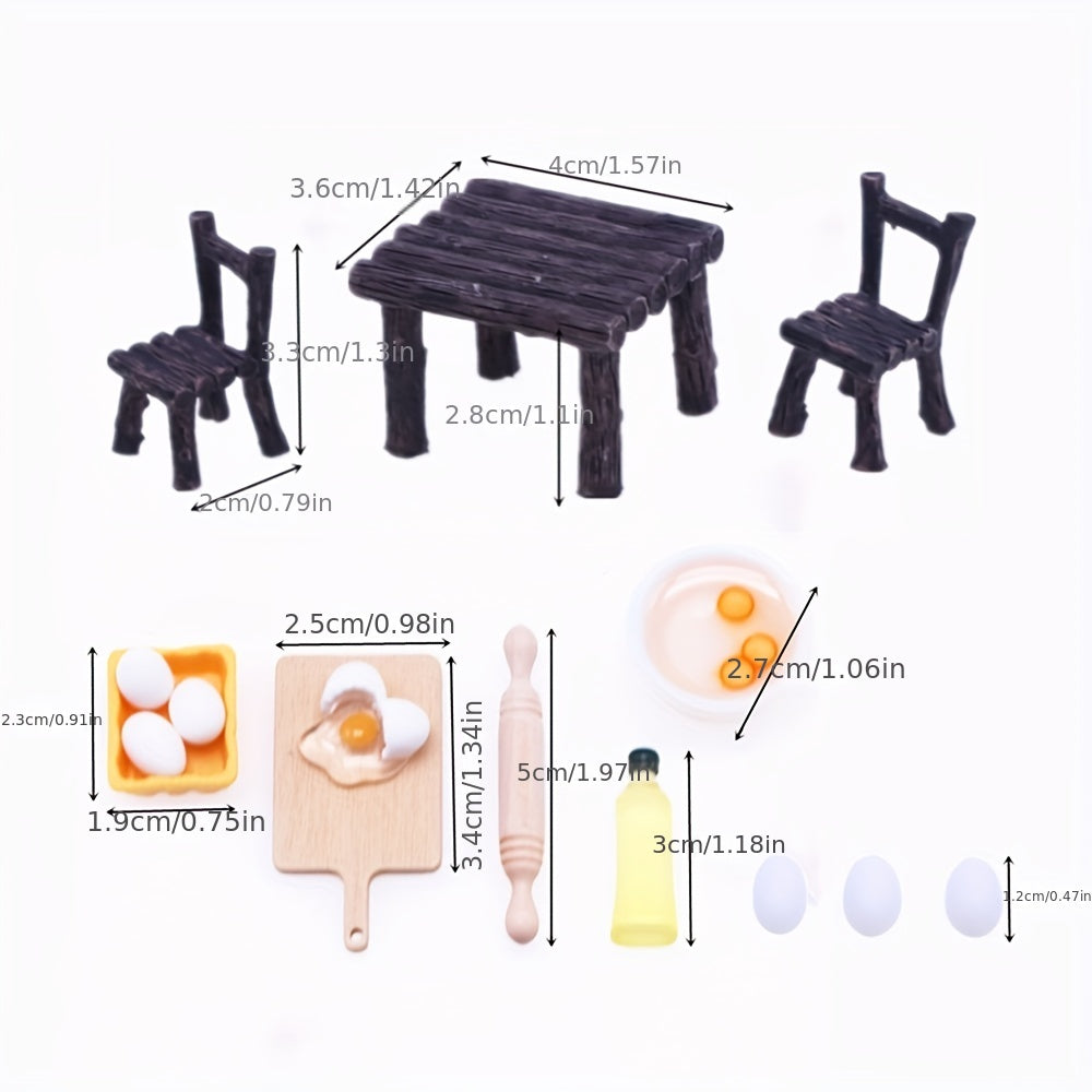 Dollhouse Simulation Food Play Set