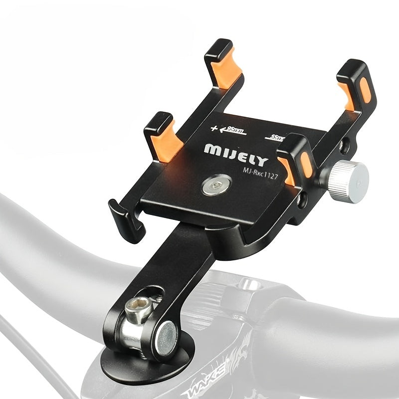 Aluminum Alloy Bike Phone Holder 360 Rotating Universal Rack