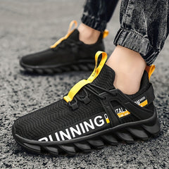 Men's Blade Sneakers for Jogging Gym Spring Summer
