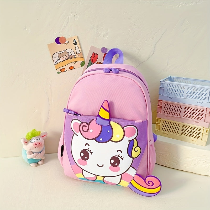 Kids Lightweight Backpack Unicorn Dinosaur Kindergarten School Gift