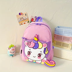 Kids Lightweight Backpack Unicorn Dinosaur Kindergarten School Gift