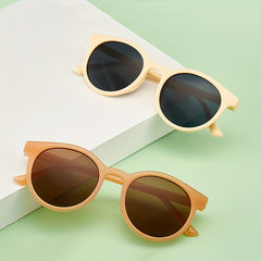 Oval Sunglasses Casual Anti Glare Glasses UV400