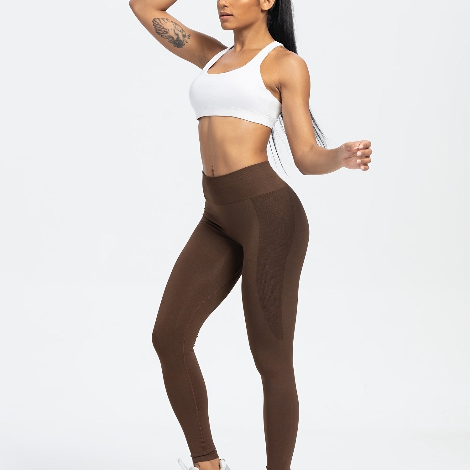 High Waisted Yoga Leggings for Women - Breathable and Stretchy Activewear