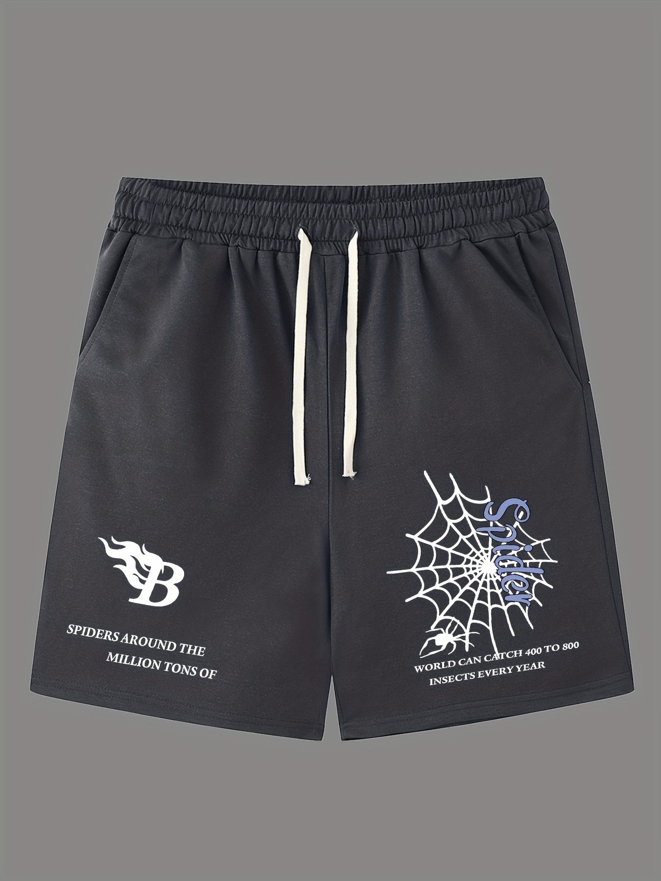 LOS ANGELES Print Men's Street Style Shorts