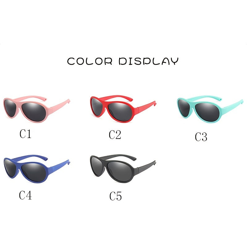 Polarized Kids Sunglasses for Sun Protection - Outdoor Activity Supplies