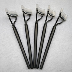 Metal Teeth Eyelash Comb and Brow Brush for Mascara Application
