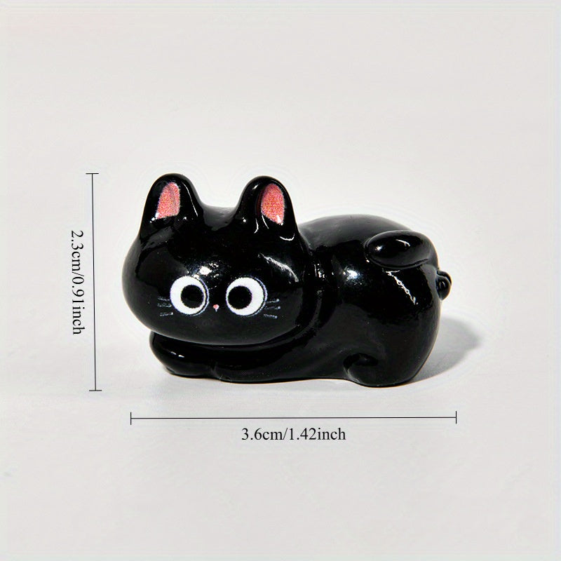 Resin Kitten Desktop Accessories for Car Decor