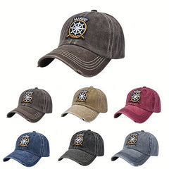 Sturdy Washed Baseball Cap Dad Hat Adjustable Retro Cap