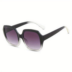 Large Square Sunglasses UV400 Jelly Shades for Beach Travel