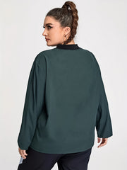 Women's Sports Top Letter Print Long Sleeve Zip Jacket