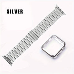 2pcs TPU Soft Case Stainless Steel Strap for Ultra Smartwatches