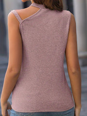 Sexy Asymmetrical Tank Top for Women's Summer Clothing