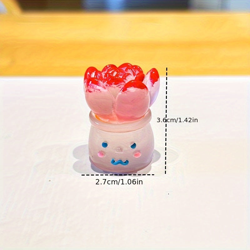 Cartoon Luminous Succulent Potted Decorations