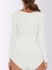 Women's Long Sleeve Tummy Control Butt Lifter Body Shaper