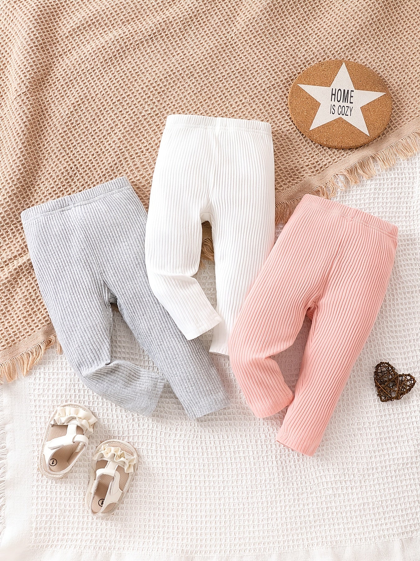 Cute 3 Piece Outfit for Girls Leggings & Toddler Clothes