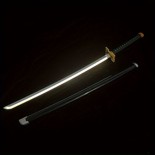 Katana Sword With Lights USB Charging Anime Sword Halloween Cosplay