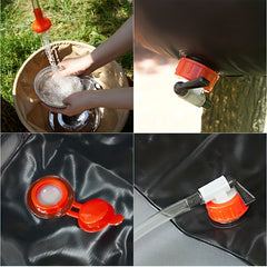 20L Portable Solar Shower Bag for Outdoor Camping & Travel
