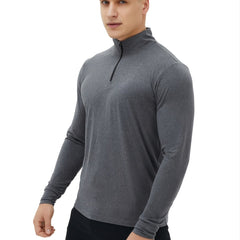 YOKGO Men's Sweat Resistance Quick Long Sleeve T Shirt
