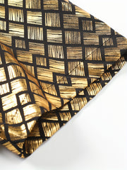 Geometric Print Men's Short Sleeve Shirt for Summer Vacation Resort
