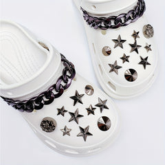 Gun Star Chain Shoe Decoration Set