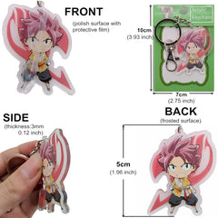 Anime Cartoon Keychain Keyrings - Ideal Gift for Anime Fans