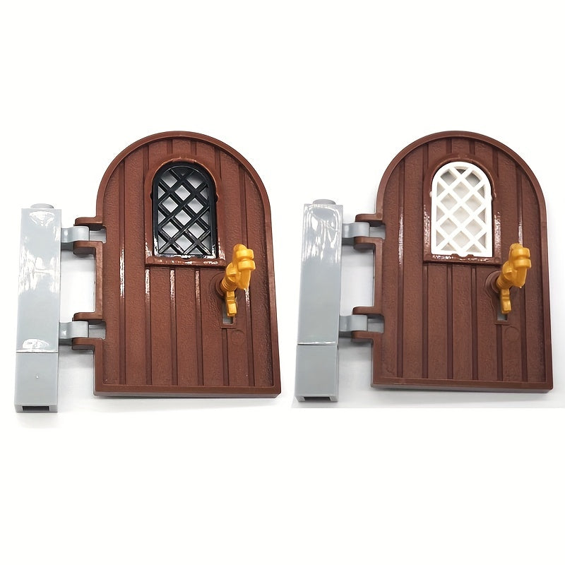 20pcs Building Bricks Kit Window Doors Set Accessories