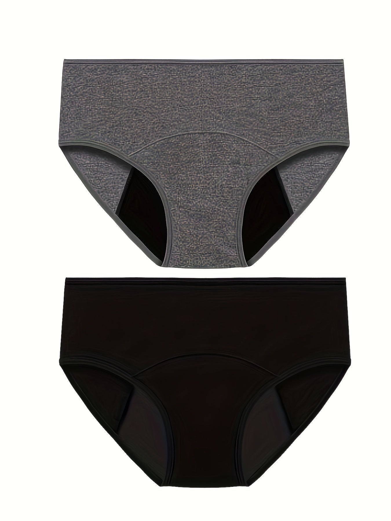 2pcs Period Panties Full Coverage Anti Leak Women's Underwear
