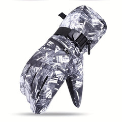 Unisex Waterproof Winter Ski Gloves for Snowboarding
