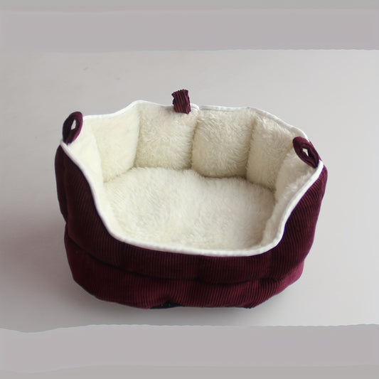 Bird Soft Nest Hanging Hammock Bed Toy For Parrot Parakeet Cockatiel