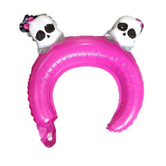 10pcs Halloween Headgear Balloons Party Supplies Spider Ghost Pumpkin Cat