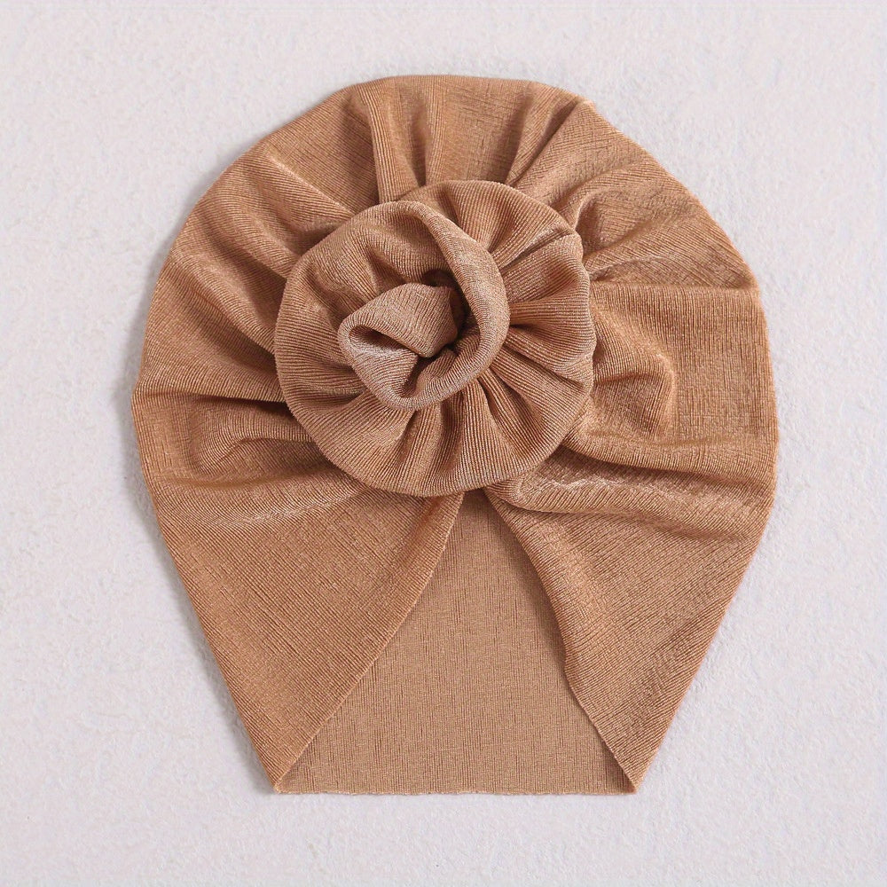 Flower Knot Hospital Hat Newborn Beanie Cap