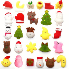 Christmas Spuds Fidget Toys Pinch Rebound Stress Relief Sensory Ornaments