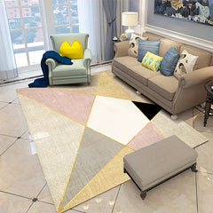 Modern Geometric Area Rugs Soft Non-Slip Nordic Carpet
