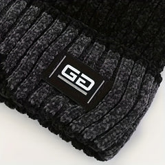 Thick Knitted Beanie Hat for Winter, Coldproof & Warm, Autumn Cap