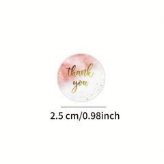 Round Seal Stickers Self-adhesive for Packaging Bag Decoration