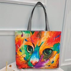 Men's Large Capacity Canvas Tote Bag