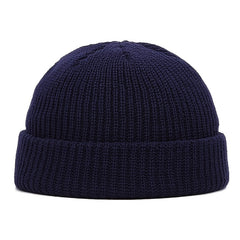Knitted Woolen Beanie Hat for Autumn Winter